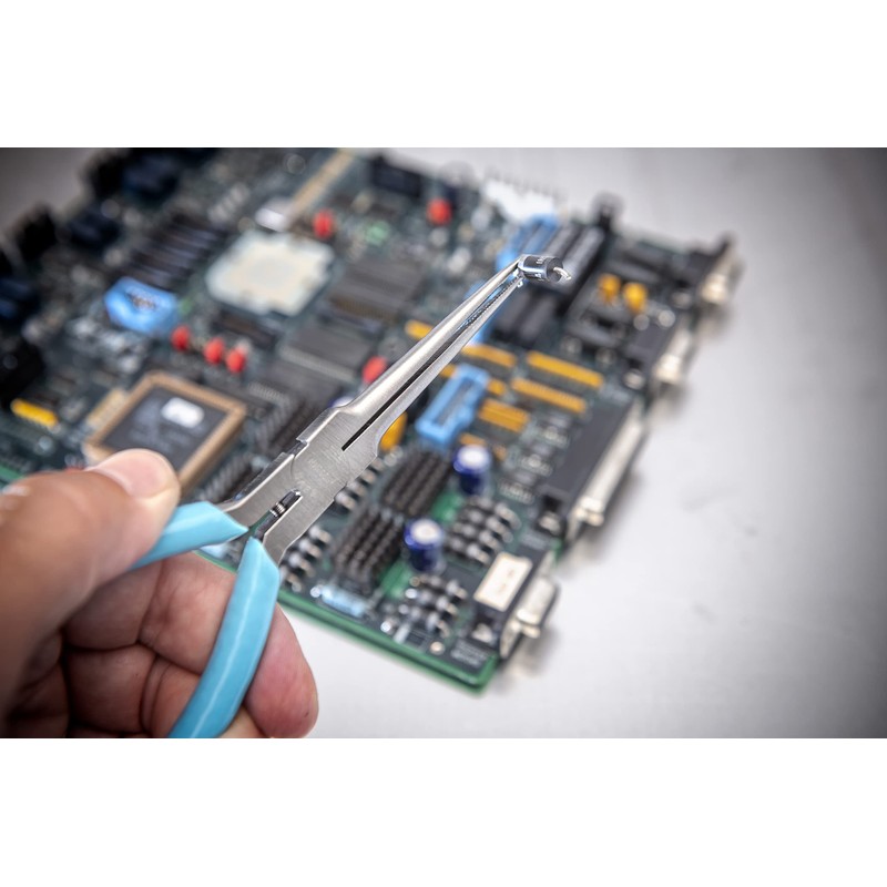 Weller Xcelite NN7776VN Long Nose Plier , green