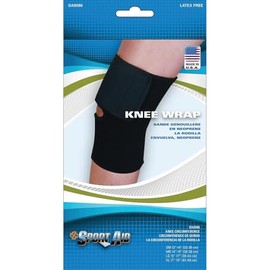 Scott Specialties Knee Wrap Black Neoprene Sport Aid, X-Large, 0.3 Pound