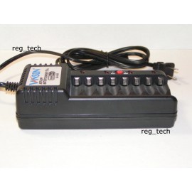 Vanson 8 Slot Automatic NiMH NiCD 8 Bay AA AAA Battery Charger Vanson V868