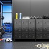 Aobabo 9 Doors Metal Lockers with Lock and Keys for