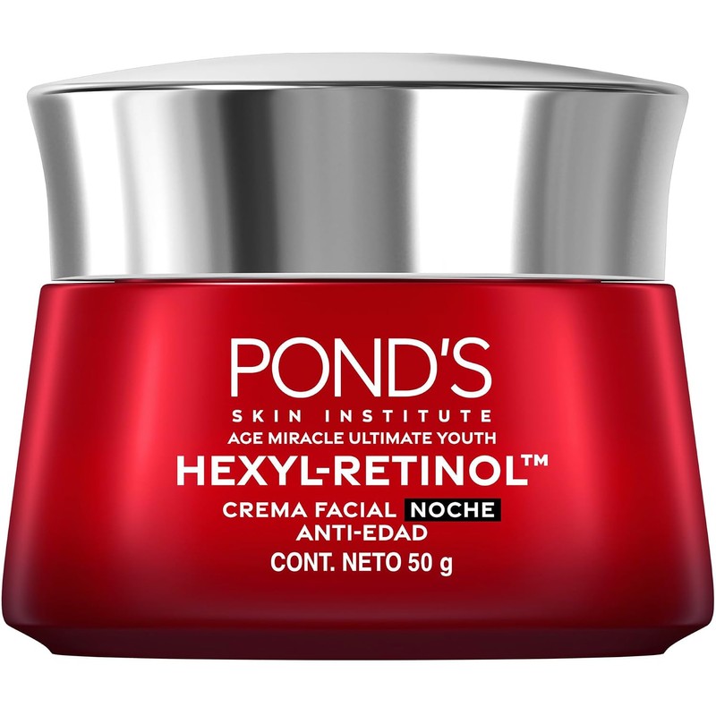 PONDS Crema Facial Antiedad Noche Age Miracle Ultimate Youth, 50g