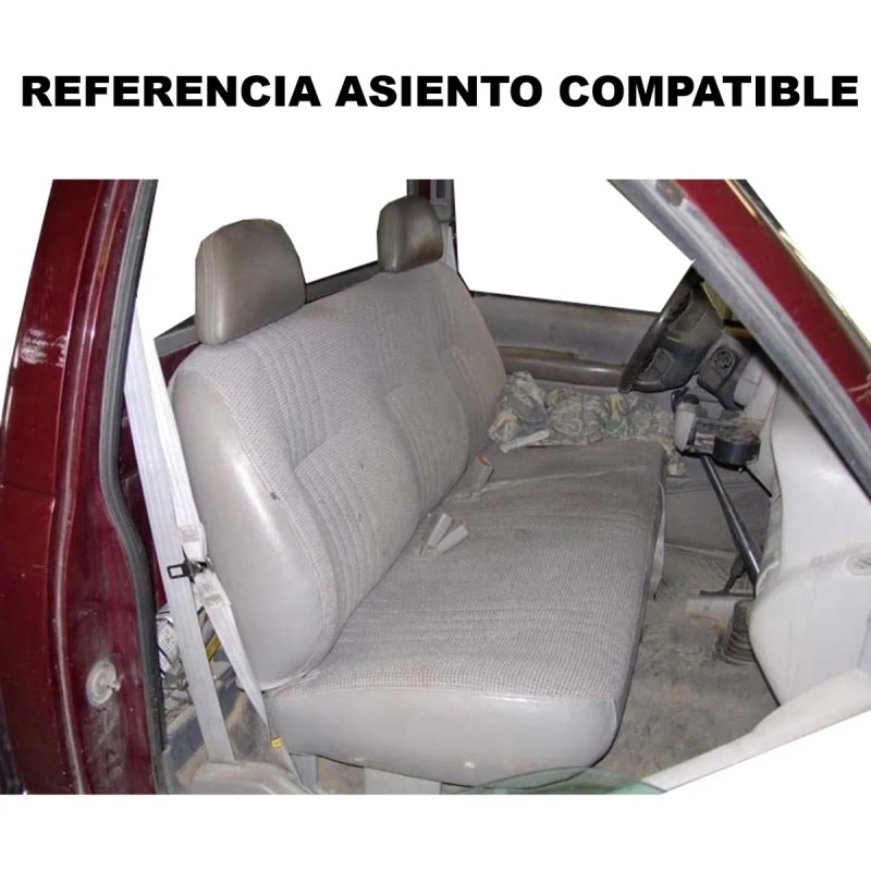 Fundas De Asientos Para Chevy Silverado 1992-1998 Tipo Banca Negro