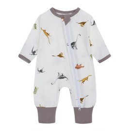 amo nenes Baby Sleep Sack 0-3 Months Long Sleeve Wearable Blanket Baby with Legs 2-Way Zipper 0.5 Tog Newborn Sleeping Sack