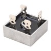 10Pcs 1000V 50A Single Phase Diode Bridge Rectifier Excellent Cooling