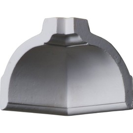 Ekena Millwork MIC03X03HO Inside Corner (Matches Moulding MLD03X03X04HO), 3 3/8"P x 3 1/2"H, White