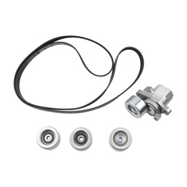 Wahparts Serpentine Belt Drive Kit With Belt Tensioner And Idler Pulley Component Compatible With 2016-2023 Toyota Tacoma V6 3.5L 7pk2120 39424