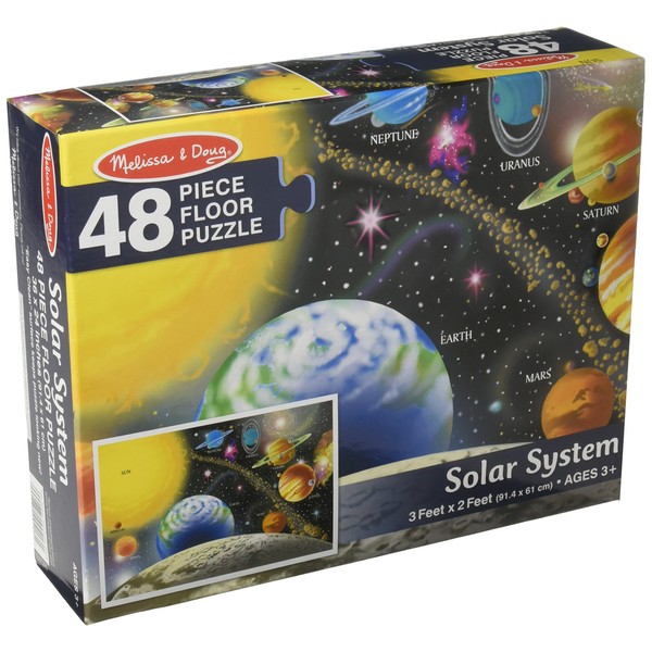 Melissa & Doug 6 Pack Solar System Floor Puzzle