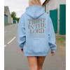 UNIQUEONE Trust in the Lord Christian Hoodies - Faith Religious