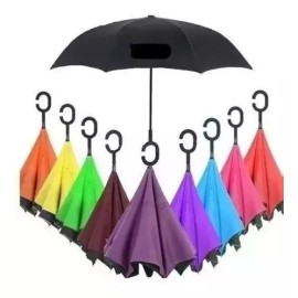 Molin 10 Piezas Sombrilla Reversibles Invertido Paraguas Mayoreo