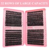 GGOKOK Lash Clusters Wispy Eyelash Clusters 384pcs 10-16mm Cluster Eyelash