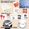 Complete Set Pipeline Automatic Chicken Waterer System(58 Accessories Included)Chicken Water