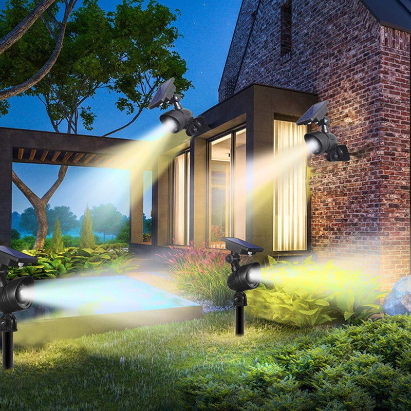 Solar Powered Pathway LED Lights Outdoor Garden Lawn Decoration Landscape