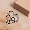 Dekolando Motif Stamp Yes Heart – Love Stamp Wedding Wooden