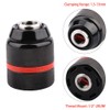 Saipor 1.5-13mm Quick Change Keyless Chuck Self-Tighten 1/2"-20UNF Thread Hand