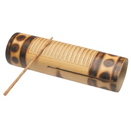 TOCA T-LBG Large Bamboo Guiro with Scraper ギロ バンブー(竹)製ギロ、スティック付属。