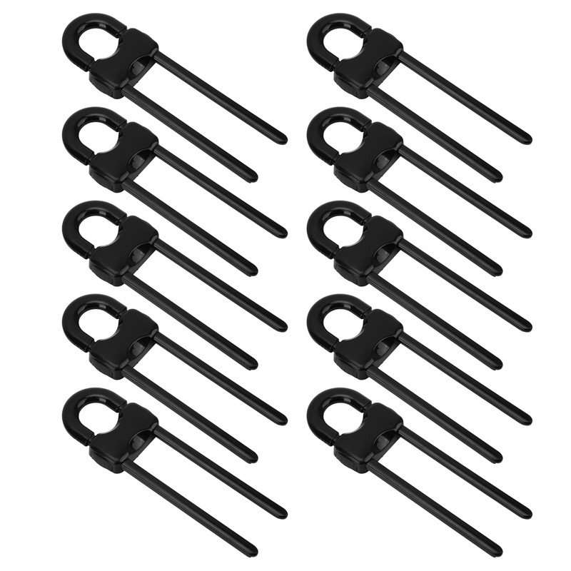 12PCS U Shaped Child Locks Safety Cabinet Childproof Latches for