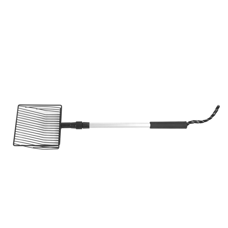 Extendable Cat Litter Scoop Lightweight Versatile Fine Screen Long Handle