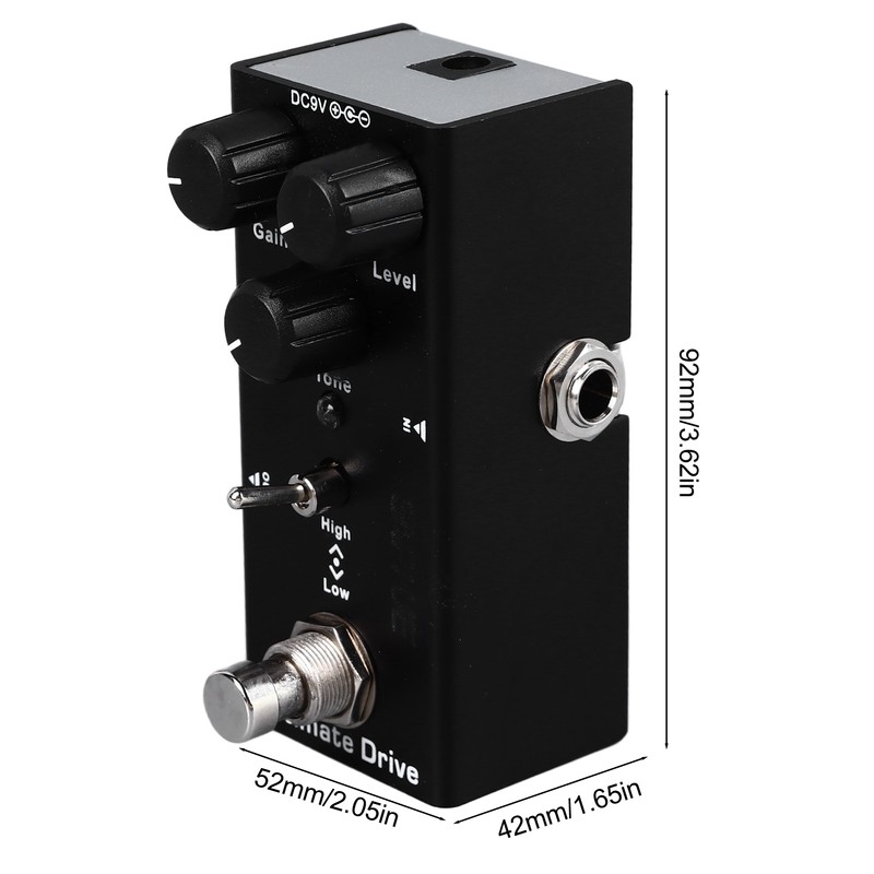 Electric Guitar Effects Pedal Portable Multiple Effects Accurate Chorus Guitar