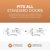 Copper Creek Black Door Knobs - Round Colonial Knob, 2