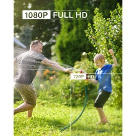 ANNKE (4 1080P HD-TVI Security Camera Kits with Ultra Clear 100ft/Night Vision, IP66 Weatherproof, 4-Packed with Power Cables