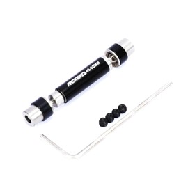 RCAWD SCX24 Center Driveshaft Upgrades 45-60mm Rotor Shaft for Axial 1/24 Axle #AXI00001#AXI00002#AXI00006#AXI00005 Parts Black