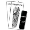 INKARTLINK Semi Permanent Tattoo, 2 Pieces Full Arm Large Size