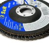 S&R Flap Sanding Discs Set of 5 for Angle Grinder