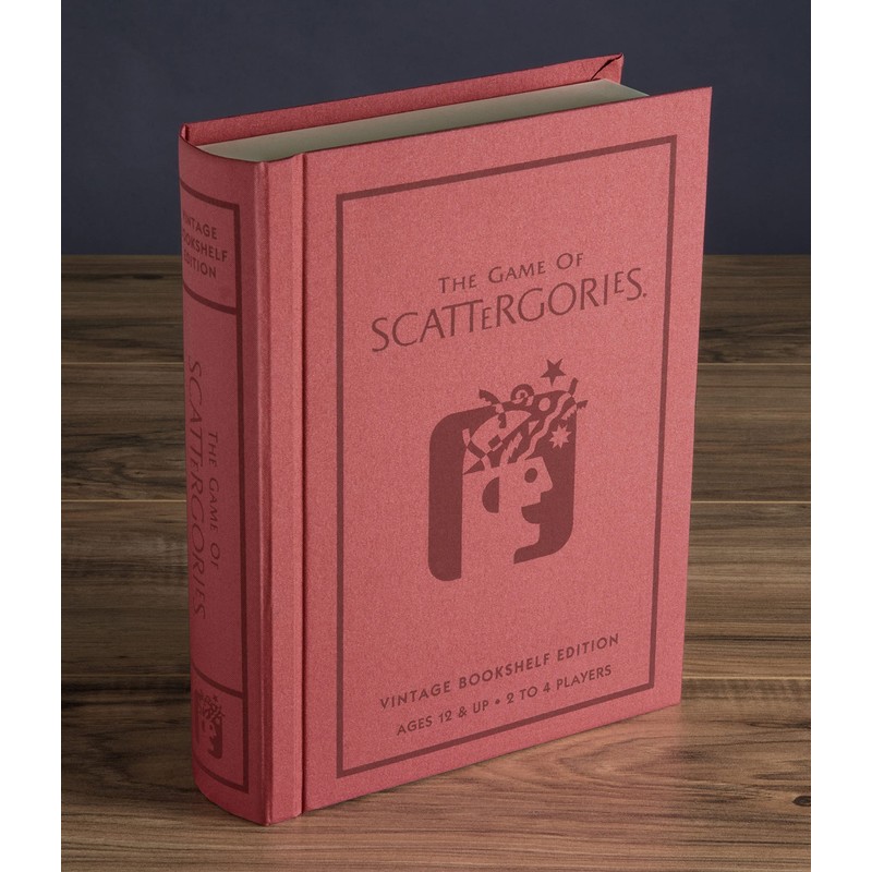 WS Game Company WS Game Company Scattergories Vintage Bookshelf Edition