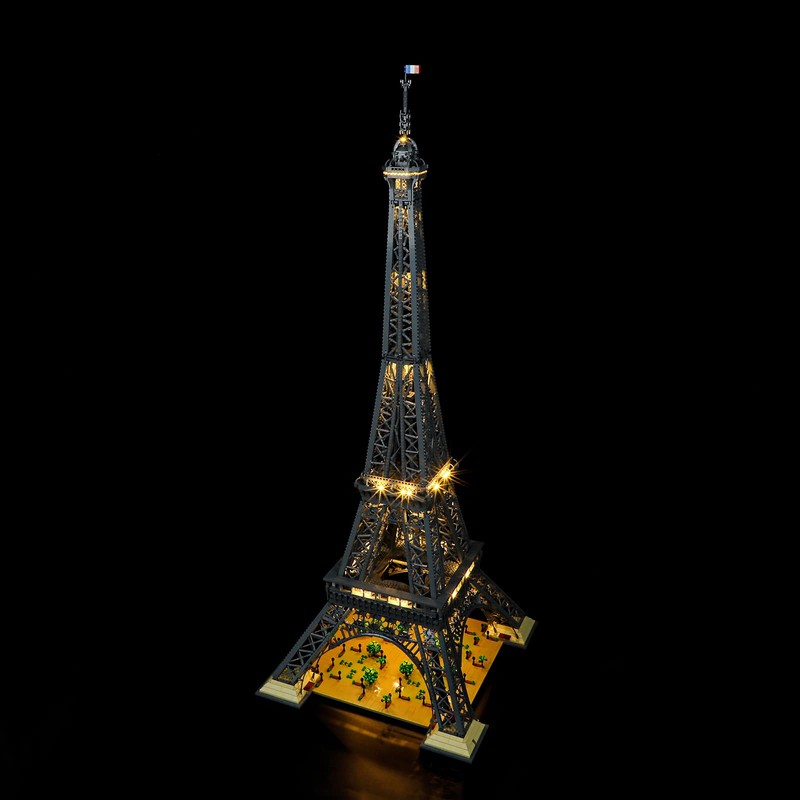Lightailing Light for 10307 Eiffel-Tower - Led Lighting Kit Compatible