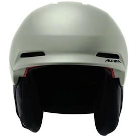 Alpina NAX Unisex Adult Ski Helmet, Willow Green Matt, 51-55