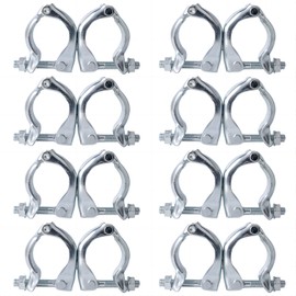 Scaffolding Couplers, Scaffold Clamps for 1.65-1.9 inch OD Tube, 8 Pack (Swivel Couplera)