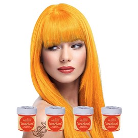 La Riche Directions Semi-Permanent Hair Dye - Intense Colour - Pack of 4 88ml apricot