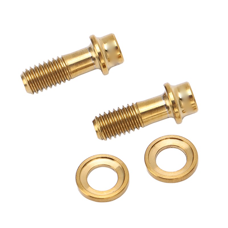 RISK 4pcs/box Titanium Alloy Fixed Screw Set for Sram Brake