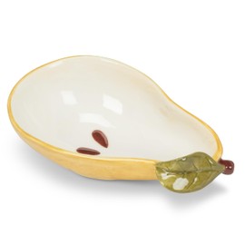 Abbott Collection Small Pear Shaped Bowl - Ceramic (5" L)
