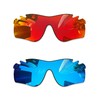 Combine8 2 Pieces Ploarized Replacement Lenses for Oakley RadarLock Path