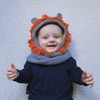 Zoocchini Baby Knit Balaclava Hat - Leo The Lion 6-12M