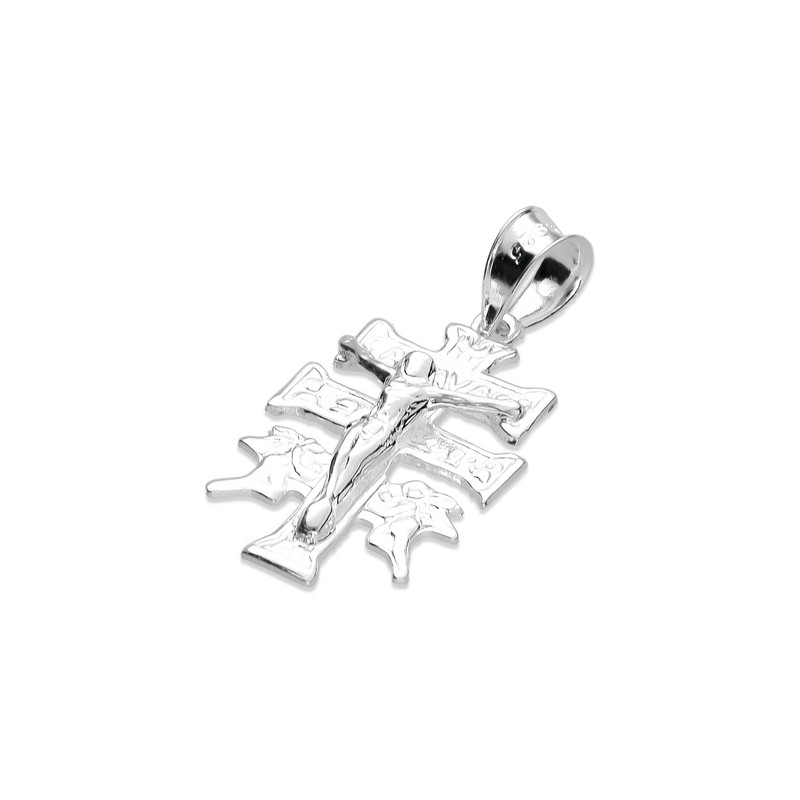 Dije Cruz Caravaca Mini en Plata .925 Taxco Gro