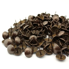 C.S. Osborne 250 Pcs 1" Diameter Antique Oxidized Nail #6995-AO Tacks