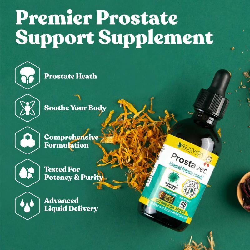 Rejuvica Prostavec - #1 Liquid Prostate Support Supplement: 3 Bottle