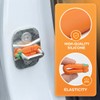 Car Door Latch Lock Covers, Cute Carrot Shape Silicone Shock