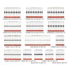 Chanzon 200pcs Diode Assorted Kit (1N4001 1N4004 1N4007 RL207 1N5404