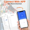 BTMETER - Multímetro digital para abrazadera, rango automático, 4000 TRMS