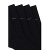 BOSS Men's Business Socks, Soft Cotton, Pack of 5, Black,