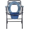 Aidapt Lightweight Folding Bedside Commode with Removable Bucket and Anti