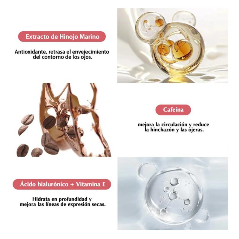 Crema Contorno Ojos 20g Anti Bolsas Ojeras Líneas