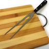 Kerafactum Meat Fork, Stainless Steel Carving Fork, Flat with Tines,