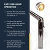 inZaynity Pen Torch Lighter - Windproof Jet Flame, Tiltable Head