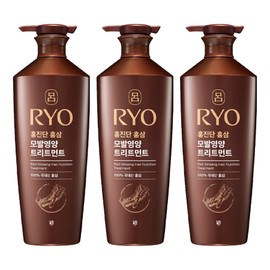 Ryo Hongjindan Red Ginseng Hair Nutrition Treatment White Floral Fragrance, 3 pieces, 820ml / 려 홍진단 홍삼 모발영양 트리트먼트 화이트플로럴향, 3개, 820ml