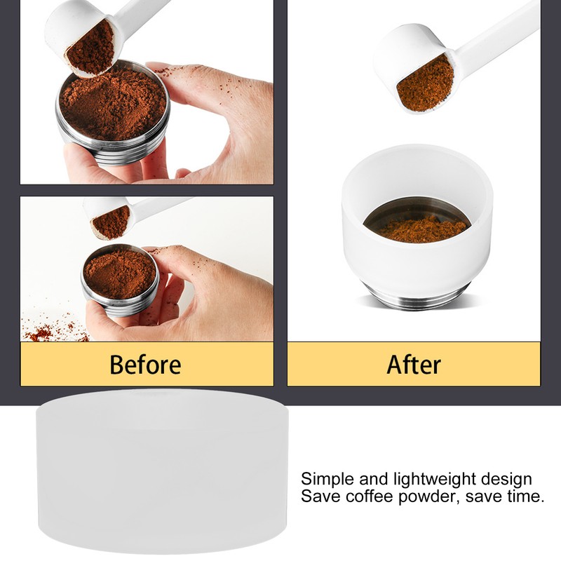 Coffee Tamper Powder Flat Press Hammer Dosing Funnel Home Coffee