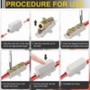 Bmliingchau Main Cable Junction Terminal, Cable Connector Terminal Block for
